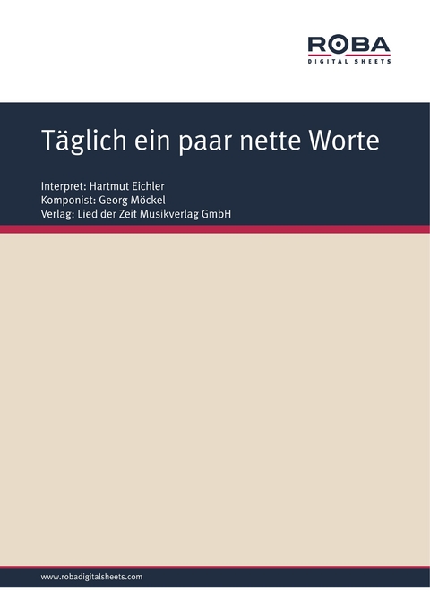 T&auml;glich ein paar nette Worte - Georg M&ouml;ckel, Siegfried Osten