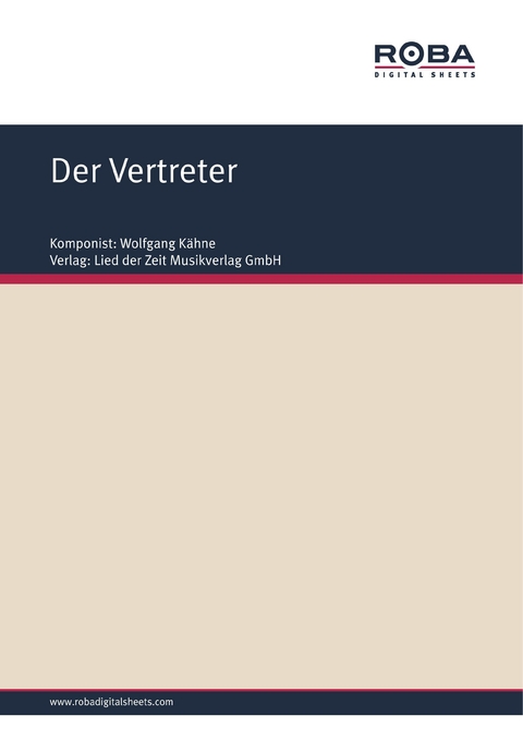 Der Vertreter - Wolfgang K&auml;hne, Wolfgang Brandenstein
