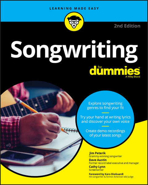 Songwriting For Dummies - Jim Peterik, Dave Austin, Cathy Austin