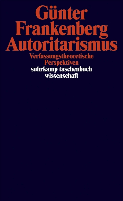Autoritarismus - G&uuml;nter Frankenberg