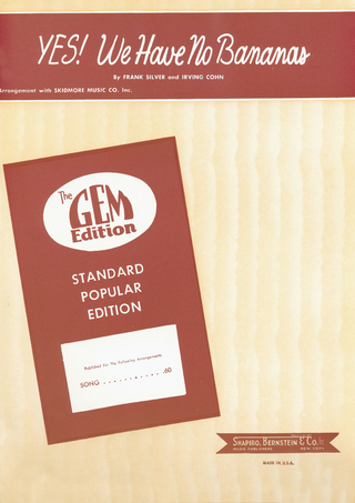 Yes we have no Bananas