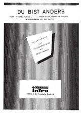 Du bist anders - Michael Kunze, Christian Bruhn