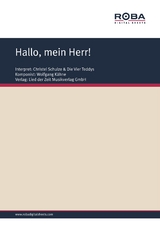 Hallo, mein Herr! - Wolfgang K&auml;hne, Ursula Upmeier, Wolfram Sch&ouml;ne
