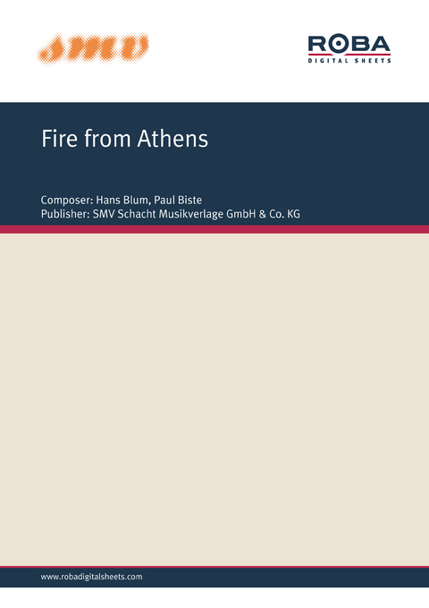 Fire From Athens - Hans Blum, Paul Biste