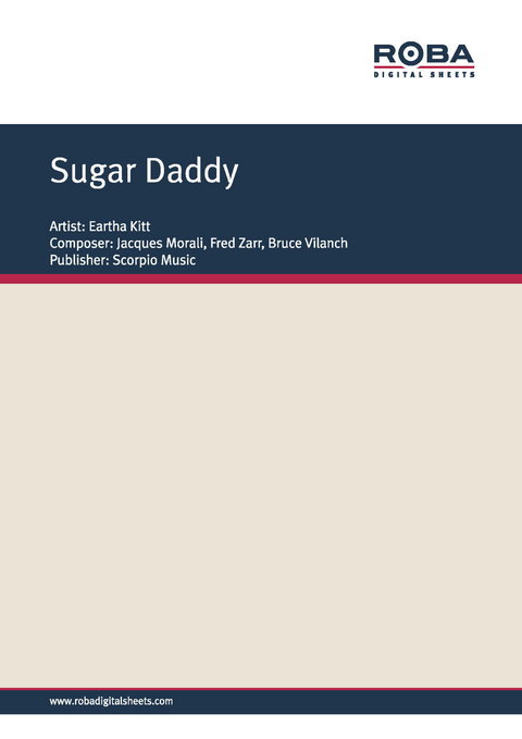Sugar Daddy - Fred Zarr, Jacques Morali, Bruce Vilanch