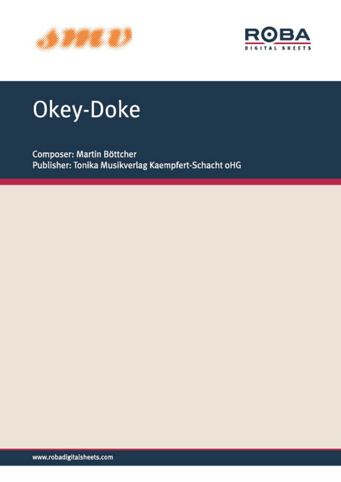Okey-Doke - Martin B&ouml;ttcher
