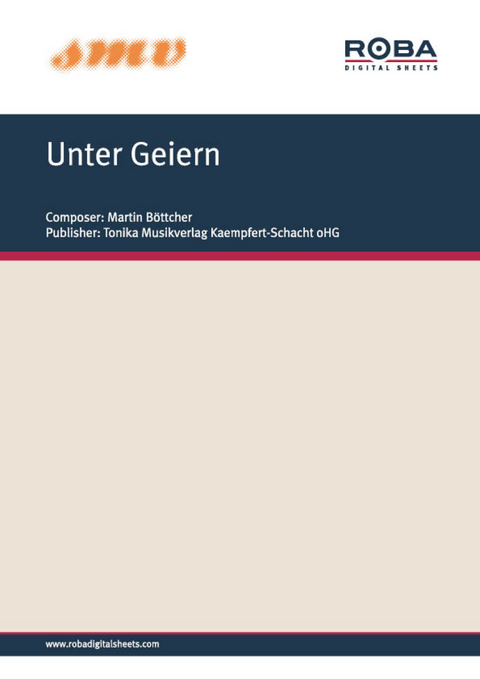 Unter Geiern - Martin B&ouml;ttcher