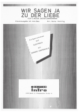 Wir sagen ja zu der Liebe - Dieter Zimmermann
