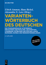 Variantenw&ouml;rterbuch des Deutschen - 