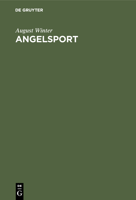 Angelsport - August Winter