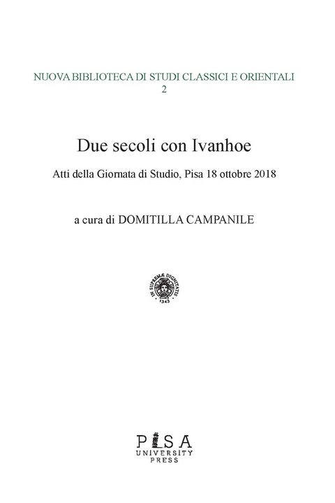 Due secoli con Ivanhoe -  AA.Vv.