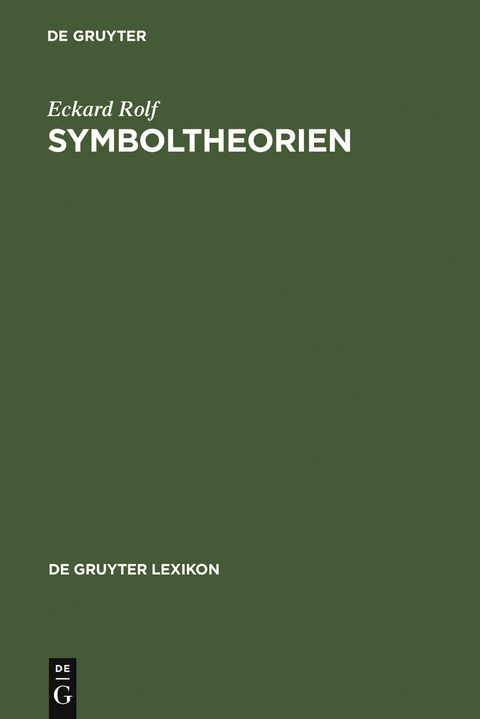 Symboltheorien - Eckard Rolf