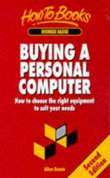 Buying a Personal Computer - Brown, Allen