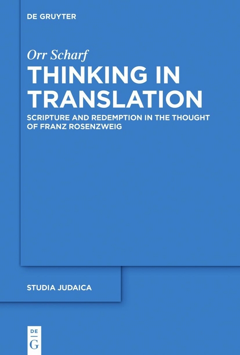 Thinking in Translation - Orr Scharf