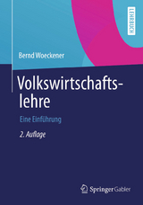 Volkswirtschaftslehre - Bernd Woeckener
