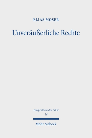 Unveräußerliche Rechte