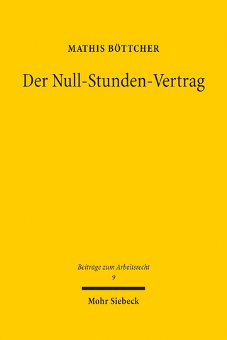 Der Null-Stunden-Vertrag