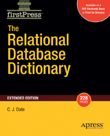 The Relational Database Dictionary, Extended Edition - Date, Christopher