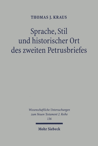 Sprache, Stil und historischer Ort des zweiten Petrusbriefes