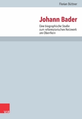 Johann Bader -  Florian B&uuml;ttner