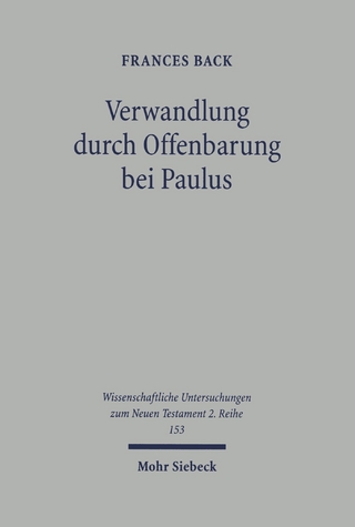 Verwandlung durch Offenbarung bei Paulus
