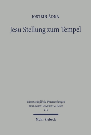 Jesu Stellung zum Tempel