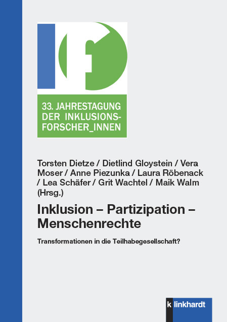 Inklusion &ndash; Partizipation &ndash; Menschenrechte - 