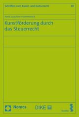 Kunstf&ouml;rderung durch das Steuerrecht - Arne Joachim Hammerich