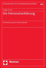 Die Patronatserkl&auml;rung - Gregor Grimm