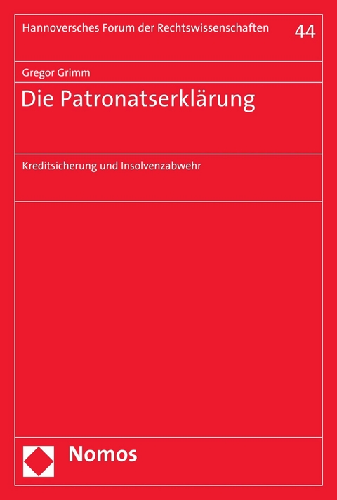 Die Patronatserkl&auml;rung - Gregor Grimm
