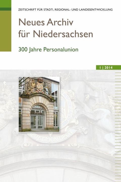 Neues Archiv f&uuml;r Niedersachsen 1.2014 - 