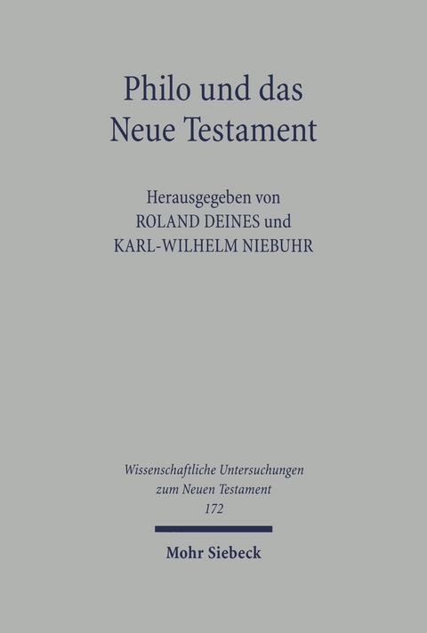 Philo und das Neue Testament - 