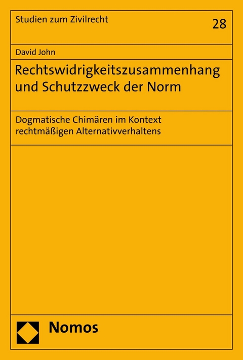 Rechtswidrigkeitszusammenhang und Schutzzweck der Norm - David John