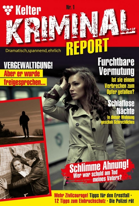 Kelter Kriminal Report - Nina P., Sarah W., Julia B., Marianne G., Nele S., Heiko R., Hanna P., Margot N., Magda L., Paula N., Friedrich K.