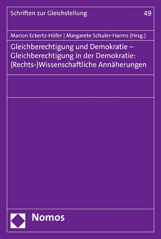 Gleichberechtigung und Demokratie, Gleichberechtigung in der Demokratie