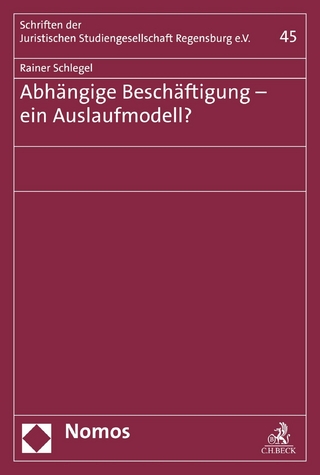 Abhängige Beschäftigung - ein Auslaufmodell?