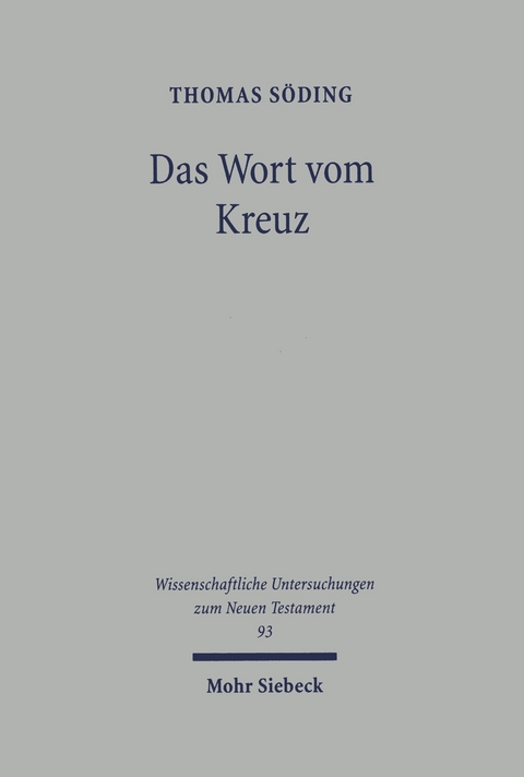 Das Wort vom Kreuz -  Thomas S&ouml;ding
