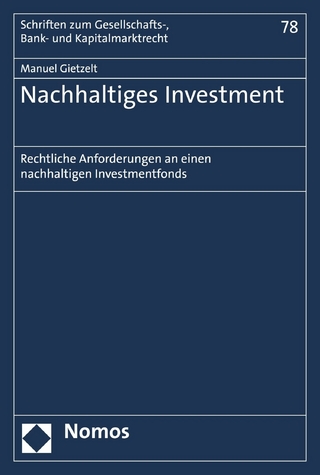 Nachhaltiges Investment