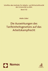 Die Auswirkungen des Tarifeinheitsgesetzes auf das Arbeitskampfrecht - Malte Göbel
