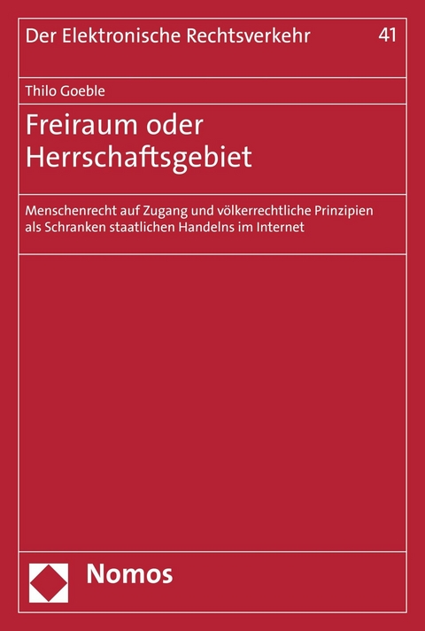 Freiraum oder Herrschaftsgebiet - Thilo Goeble