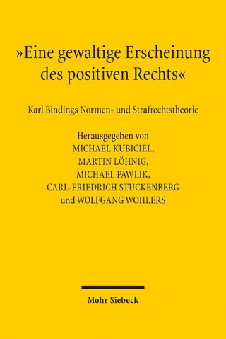 'Eine gewaltige Erscheinung des positiven Rechts'