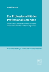 Zur Professionalit&auml;t der Professionalisierenden - David Gerlach