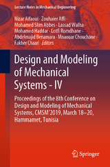 Design and Modeling of Mechanical Systems - IV - 