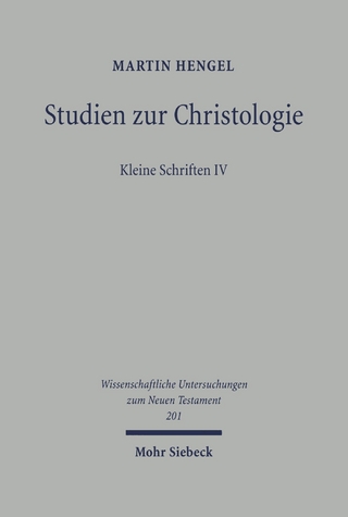 Studien zur Christologie