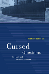 Cursed Questions - Richard Taruskin