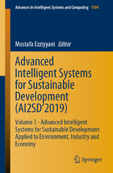 Advanced Intelligent Systems for Sustainable Development (AI2SD’2019) - 