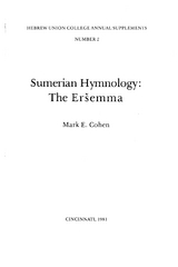 Sumerian Hymnology -  Mark E. Cohen