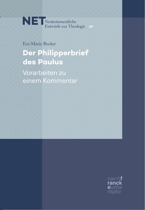 Der Philipperbrief des Paulus - Eve-Marie Becker