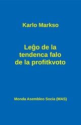 Leĝo de la tendenca falo de la profitkvoto - Karlo Markso