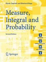 Measure, Integral and Probability - Capinski, Marek; Kopp, Peter E.